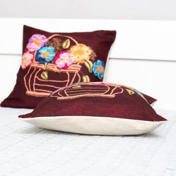 Набор декоративных подушек со съемным чехлом 40х40 см, 2 шт, RH 24050 SELENA